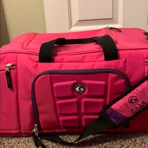 Pink/purple 6 pack duffle